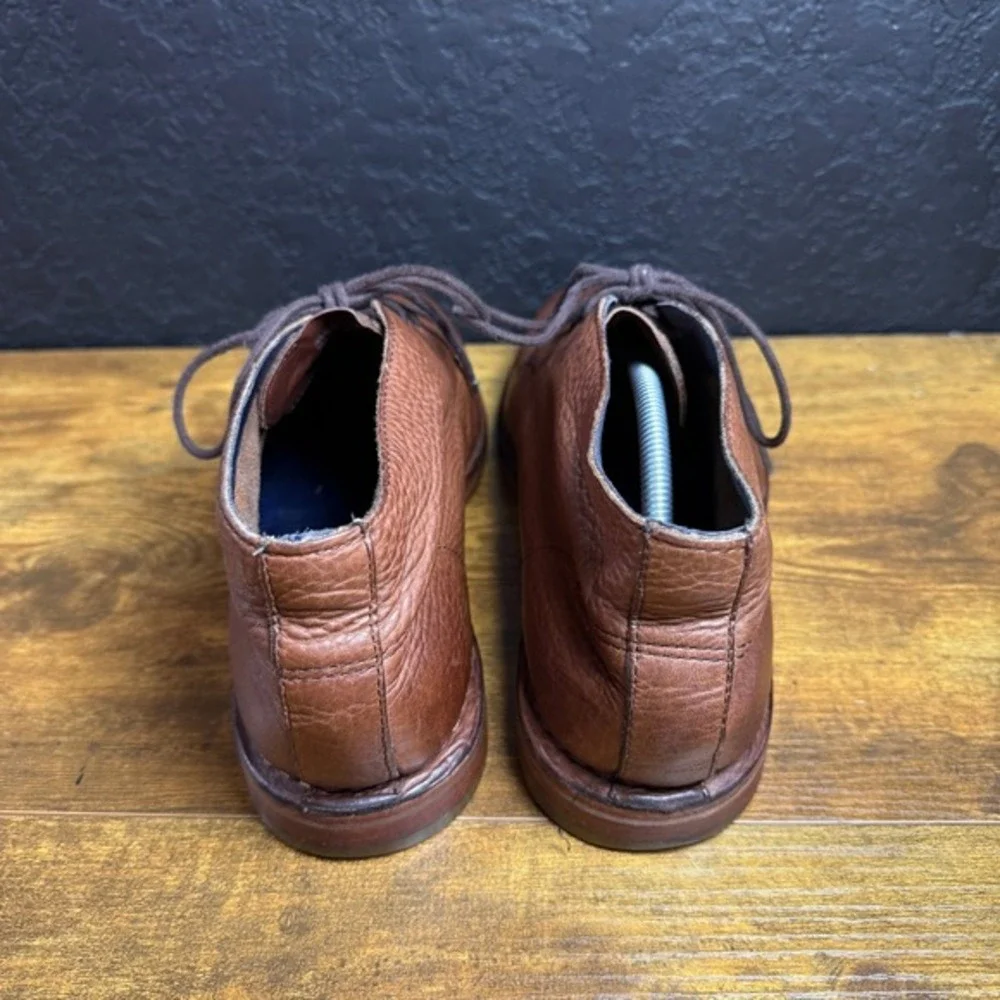 Cole Haan C11777 Brown Pebble Grain Leather Chukka Boots Mens 11M‎
